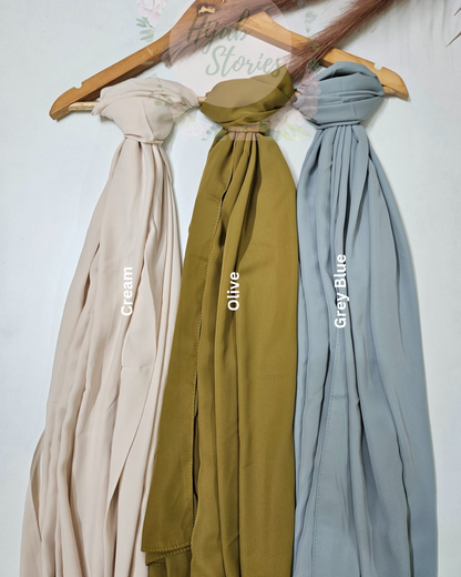 Premium Medina Chiffon Hijabs