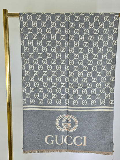 CG Gray Brand Printed Winter Shawls