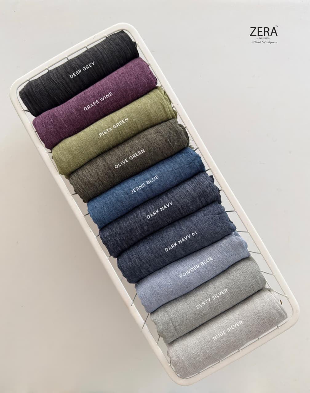 Zera Exclusive Ruffled Cotton Hijabs
