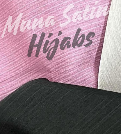 New Muna Satin Hijabs