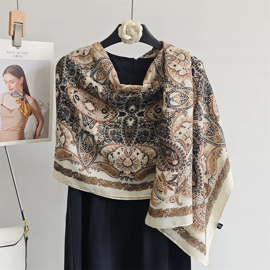 Meher Printed Viscose Scarf