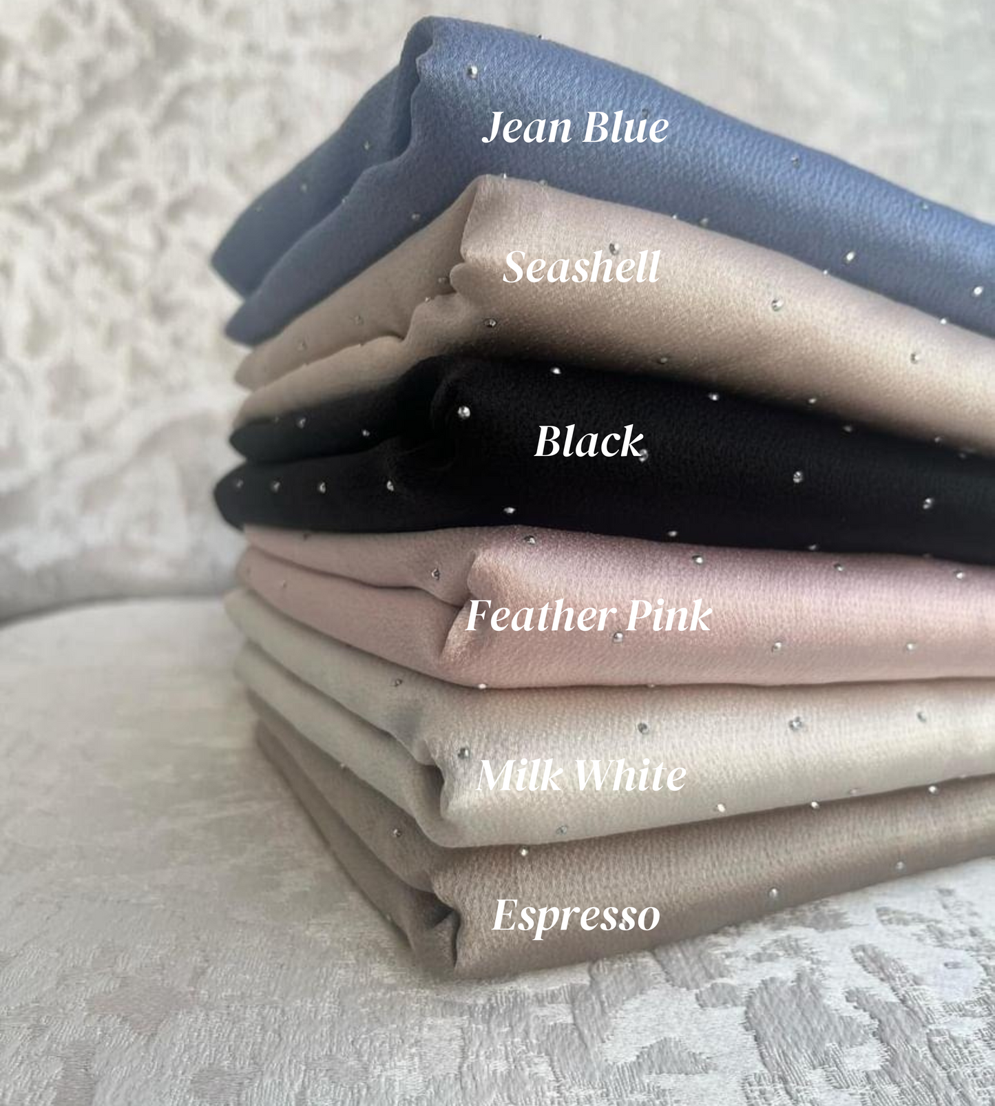 Premium Satin Stone Hijabs