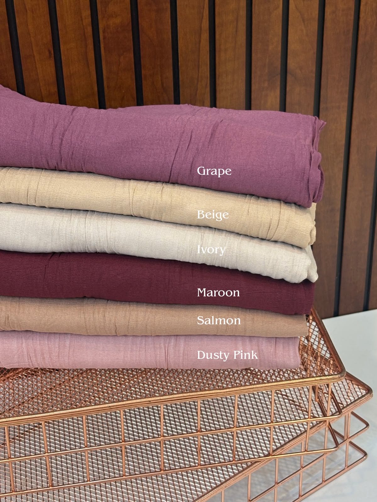 Cotton Line Pleated Hijabs