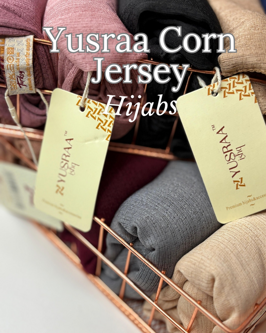 Yusraa Corn Jersey Hijabs