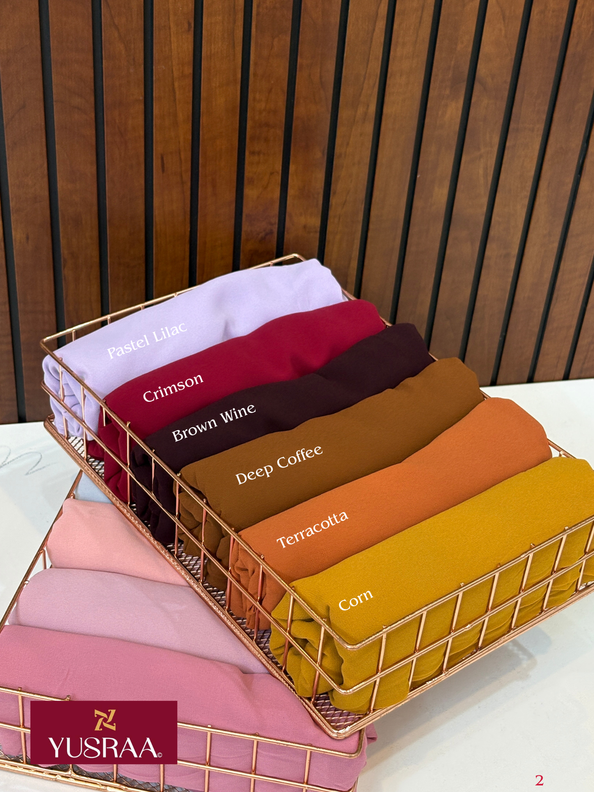 Yusraa Chiffon Hijabs Monsoon 26'