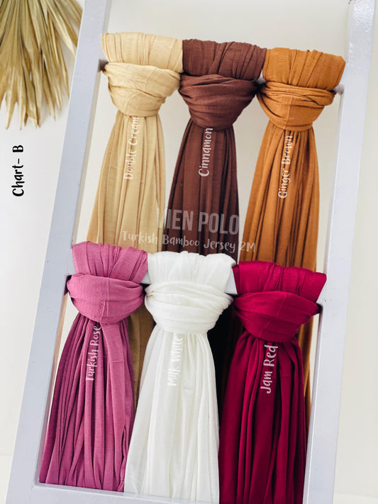 Vien Polo Turkish Bamboo Jersey 2Meter