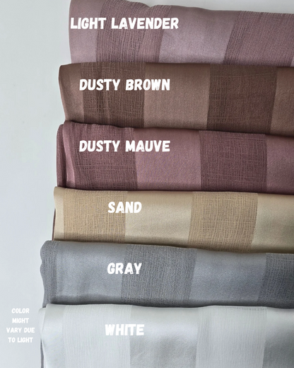 Chiffon Satin Hijabs