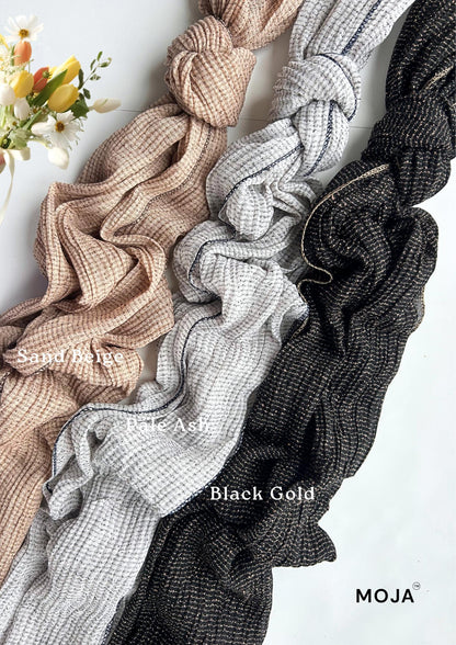 MOJA Cotton Textured Crush Hijabs