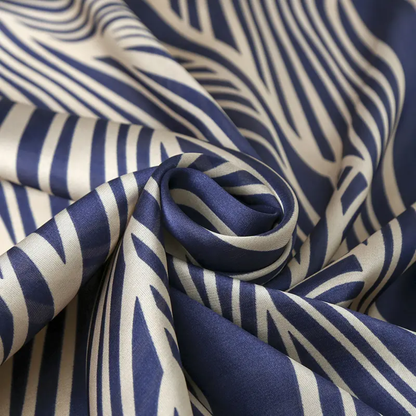 Prairie Vintage Print Silk Square Scarves 70 CM