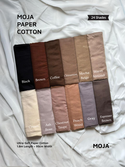 Moja Paper Cottong Hijabs