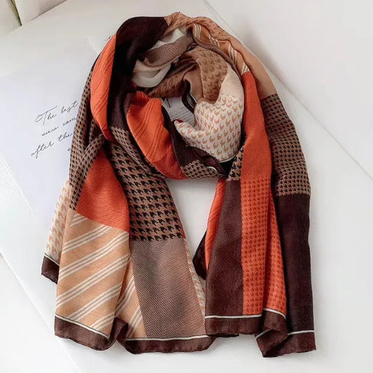 Modest and stylish with viscose scarves