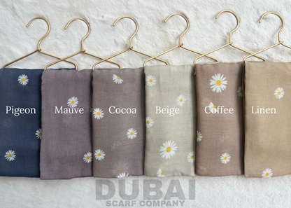 DSC Cotton Flower 🌼 Printed Hijabs