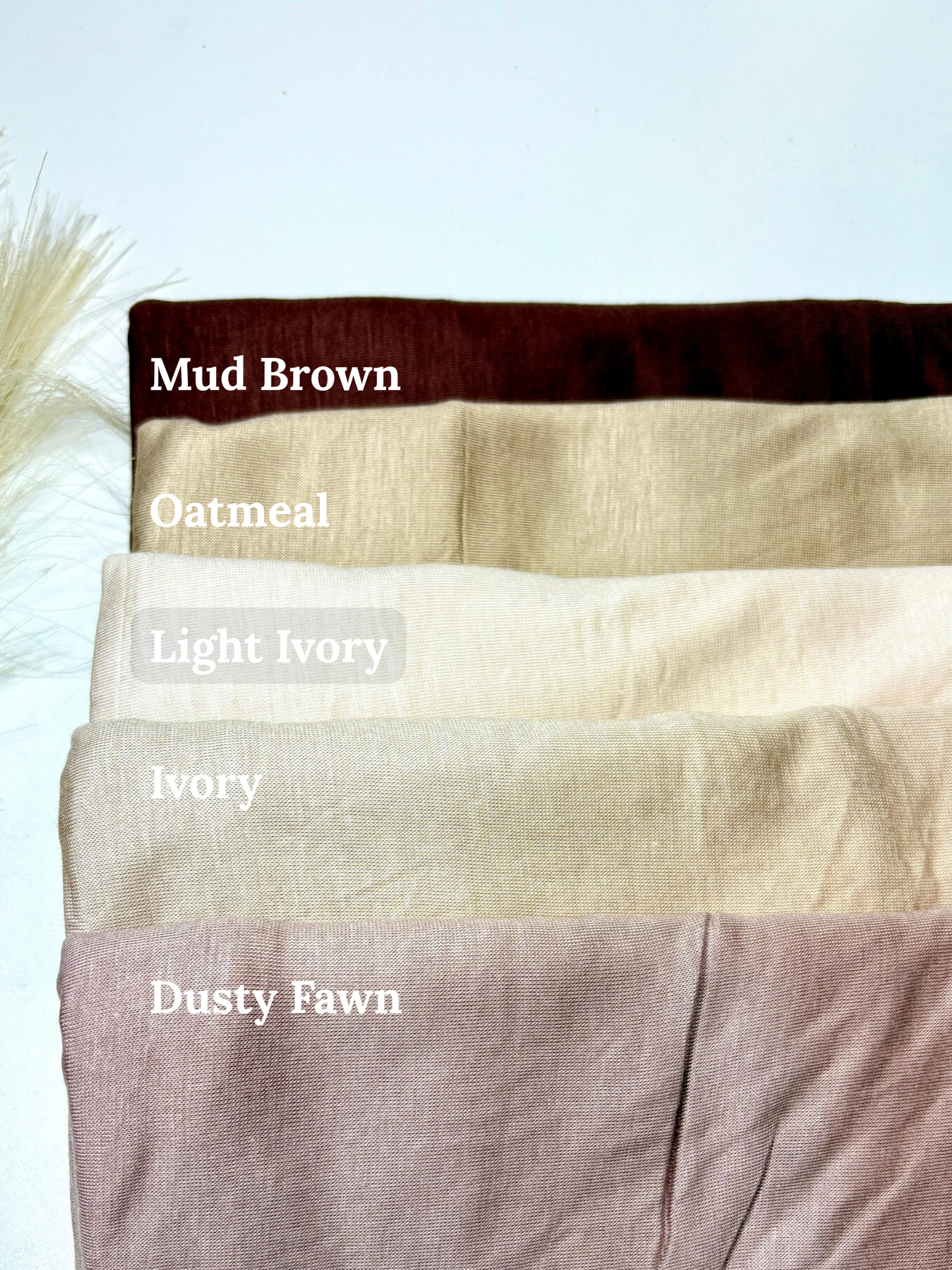 Cotton Jersey Hijabs Monsoon Edition 25'