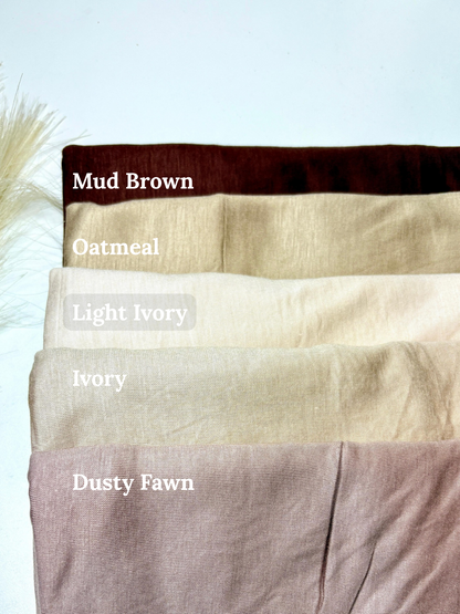 Cotton Jersey Hijabs Monsoon Edition 25'