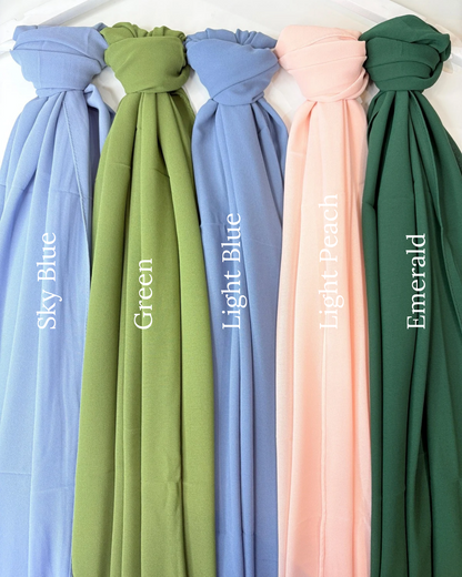 Solo Women Chiffon Hijabs 2 M