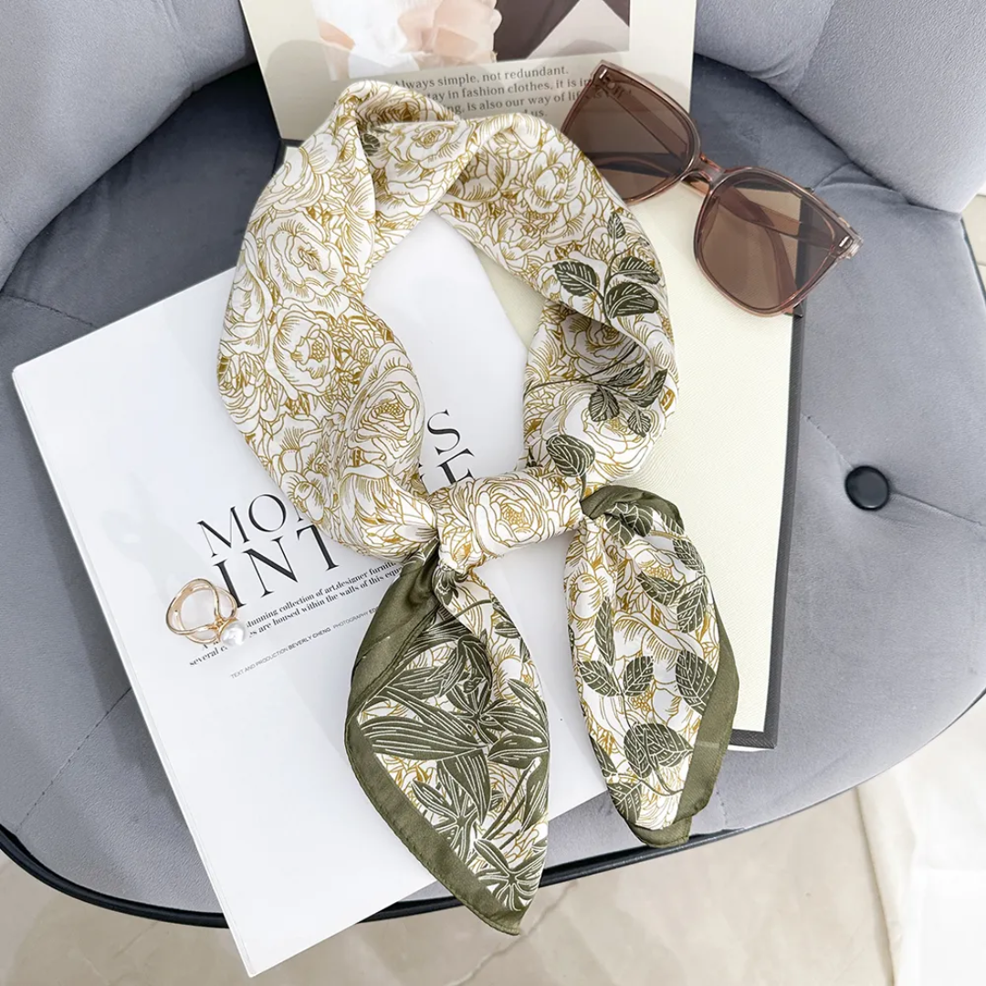 Lasso Grace Silk Square Scarves 70 CM