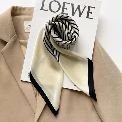 Opulence Cream Square Scarf