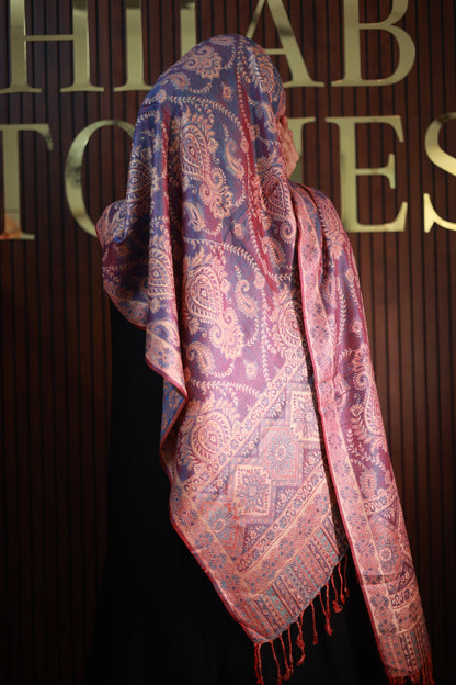 000052 Premium Woven Pashmina Shawl Wrap Scarf