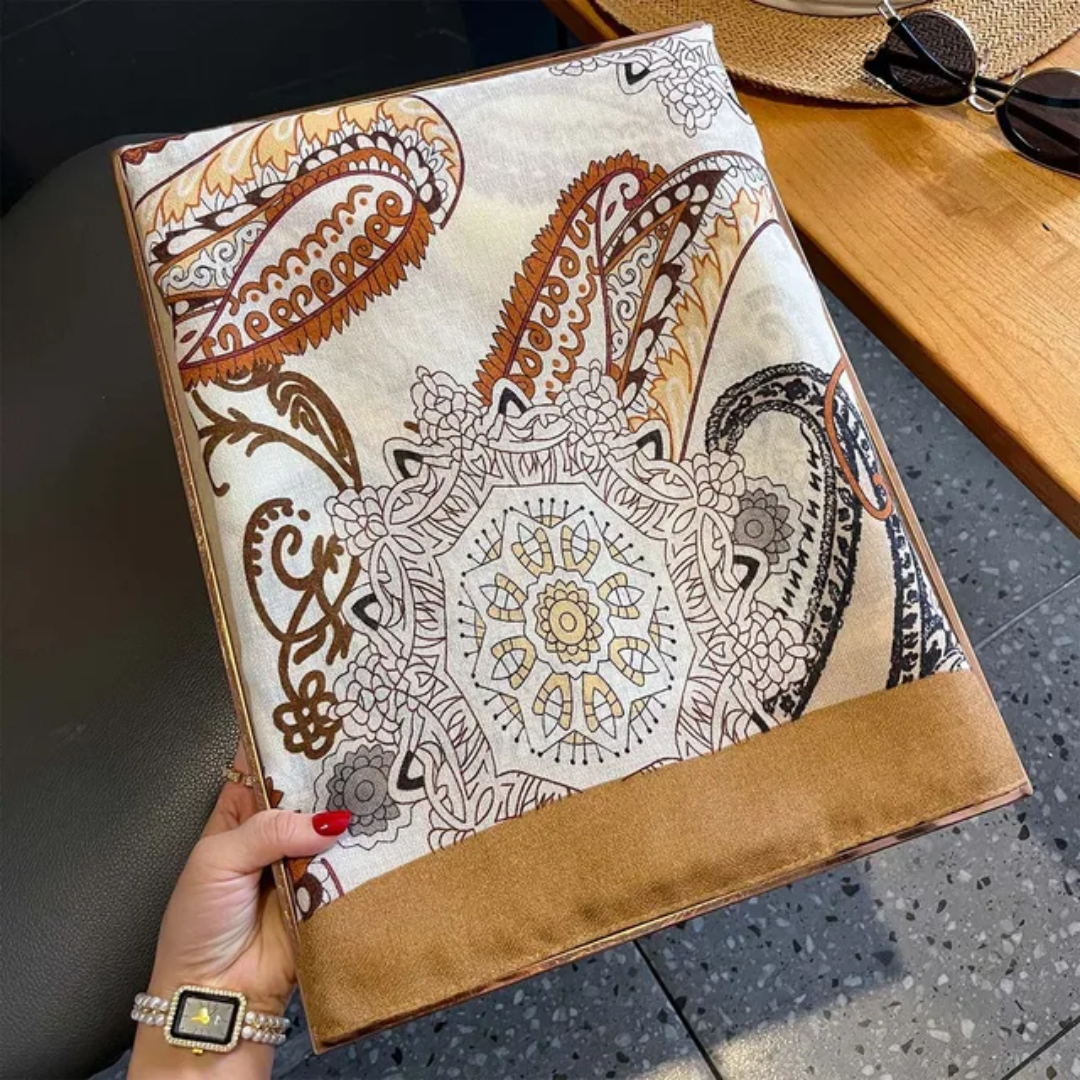 Sand Mehendi Artistic Printed Summer Edition 26’ Viscose Scarf