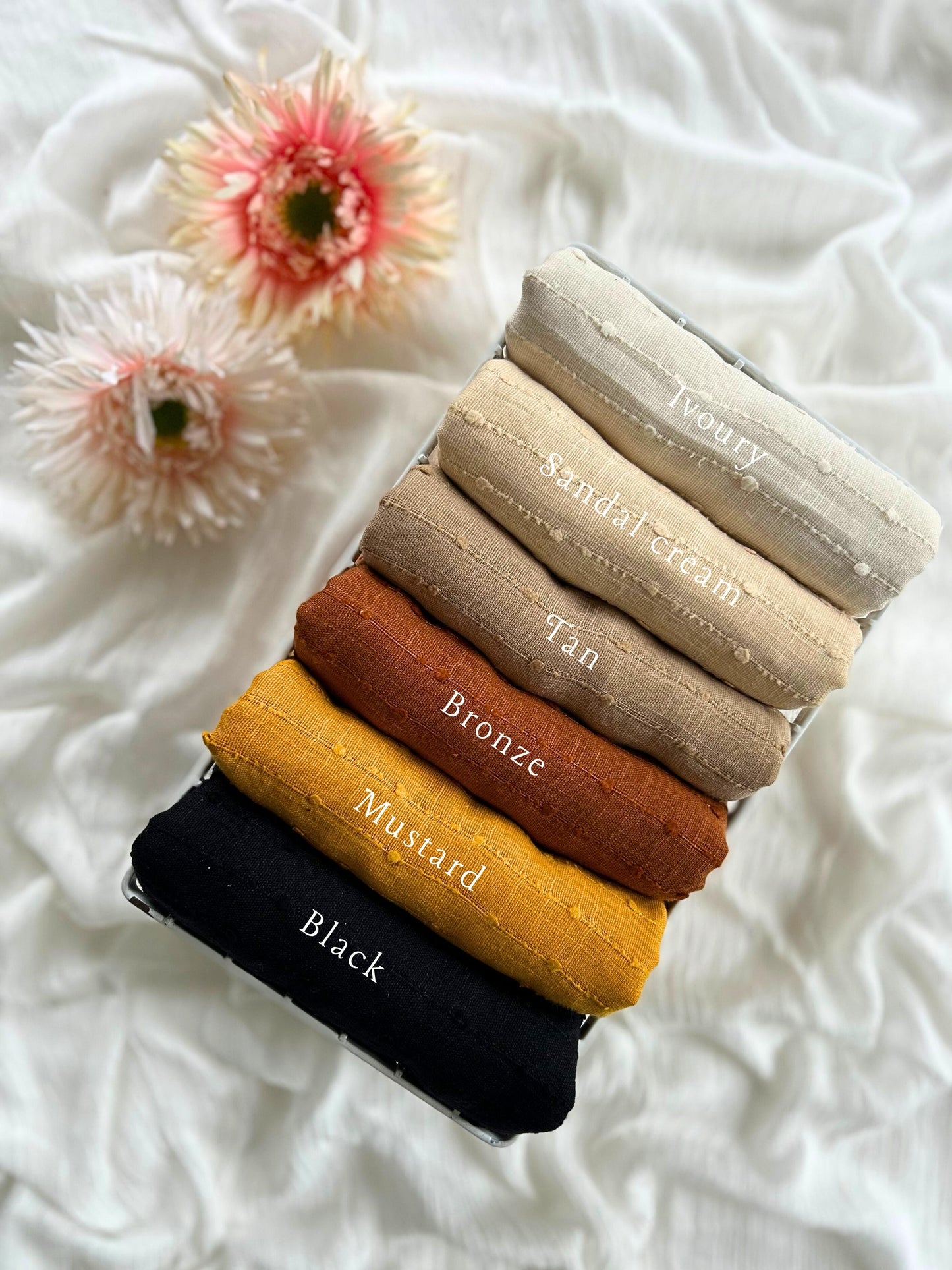 Premium Heavy Cotton Thread Hijabs