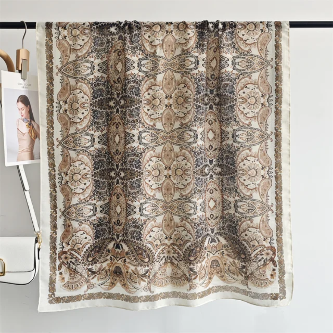 Meher Printed Viscose Scarf