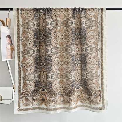 Meher Printed Viscose Scarf