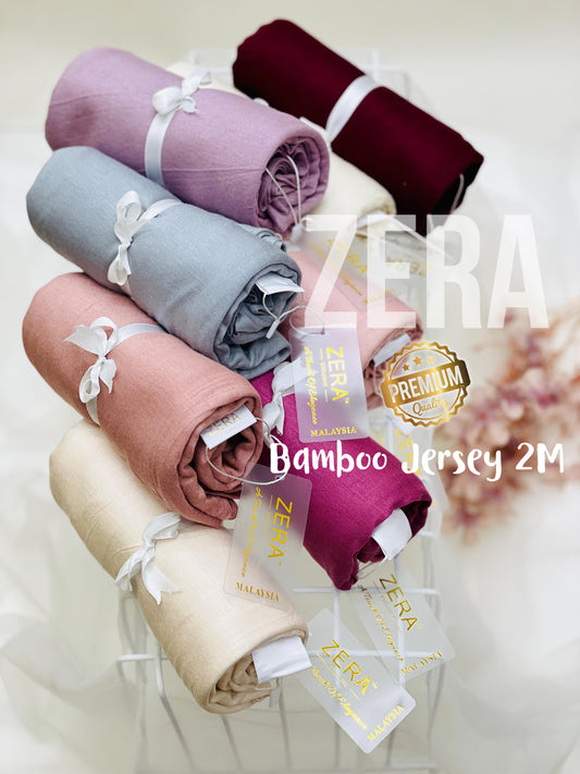 ZERA PREMIUM MALAYSIAN BAMBOO JERSEY HIJABS 2.10M