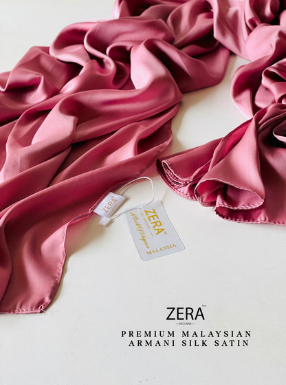 Zera Malaysian Armani Silk Satin Hijabs