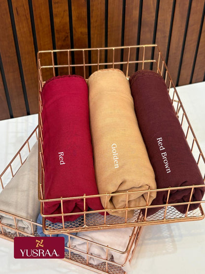Yusraa Turkish Cotton Crochet Hijabs
