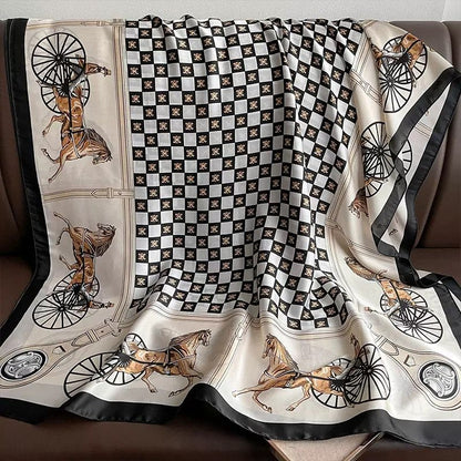 Regal Royale Printed Silk Scarf Summer Edition 26'