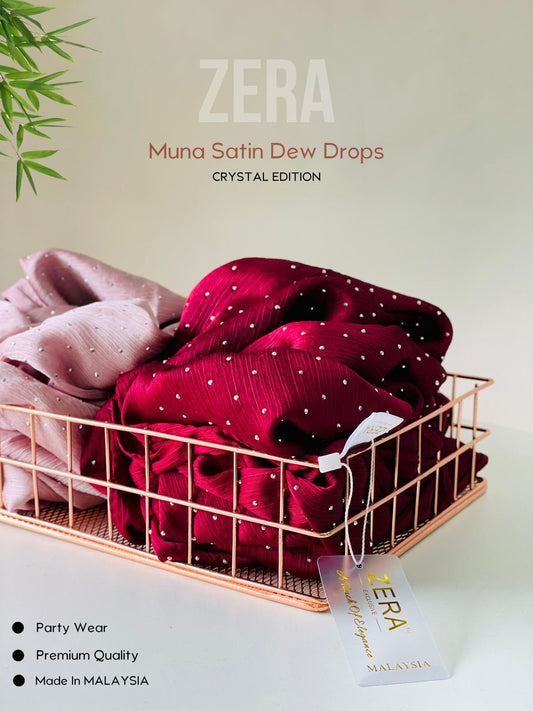 Muna Satin Dew Drop Hijab