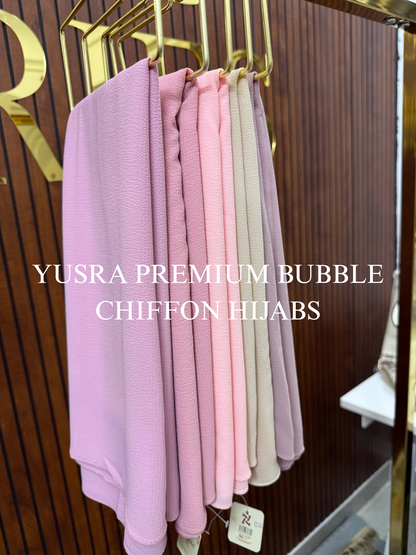 Yusra Premiun Bubble Chiffon summer edition 25