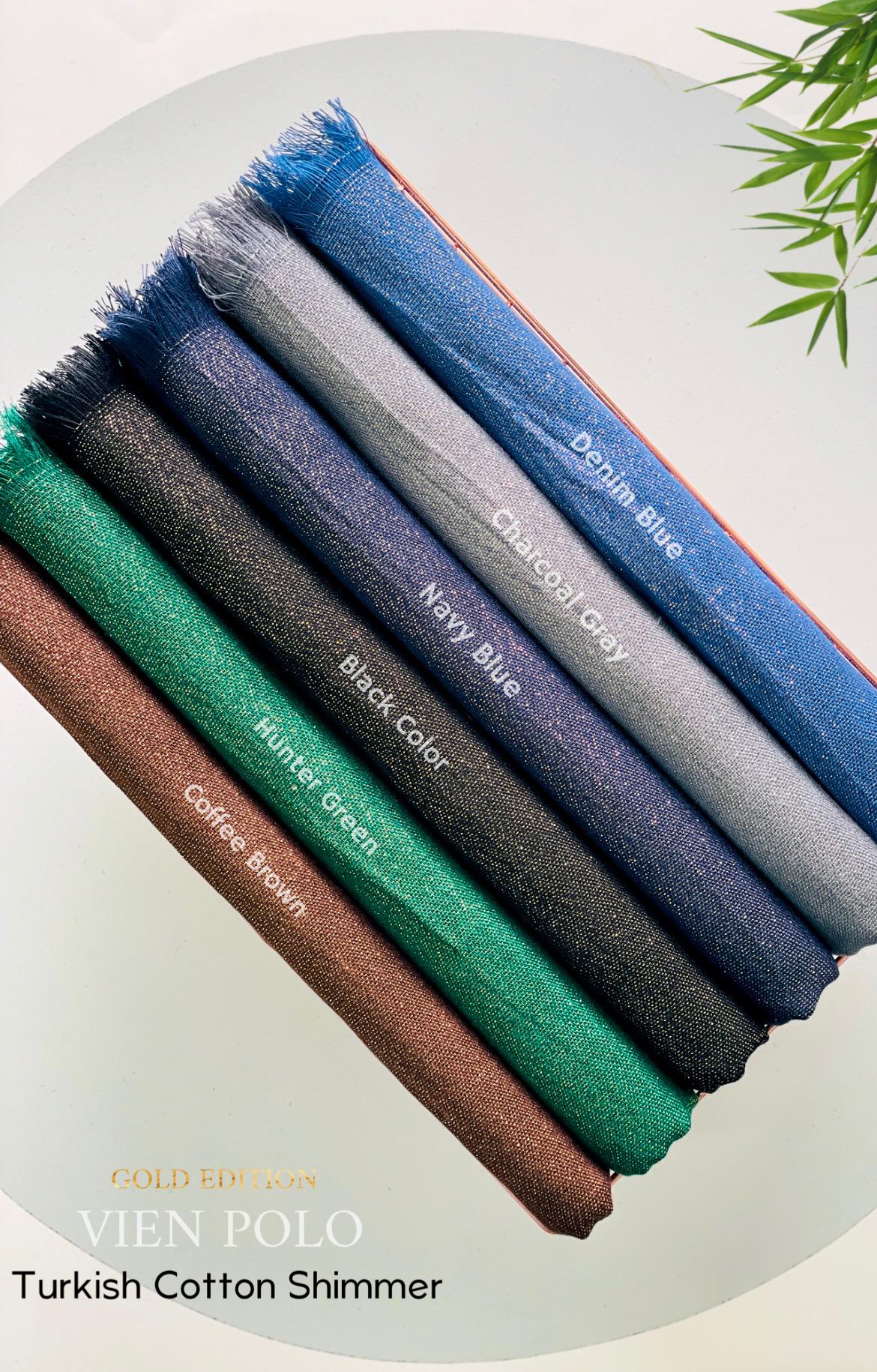 Vien Polo Turkish Cotton Shimmer Hijabs