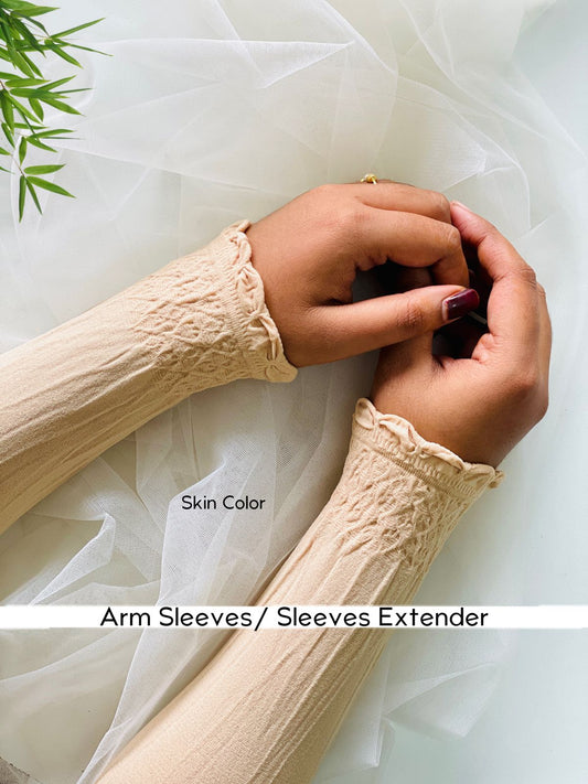 Skin Hand Sleeves Frill