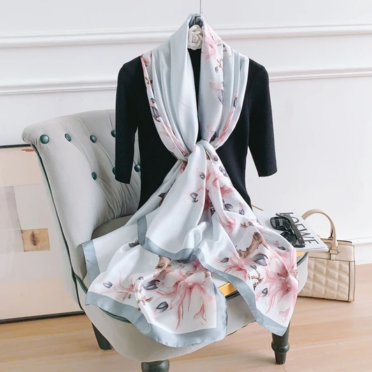 Classic Silk Hijab – Drapes Gracefully for Modest Style