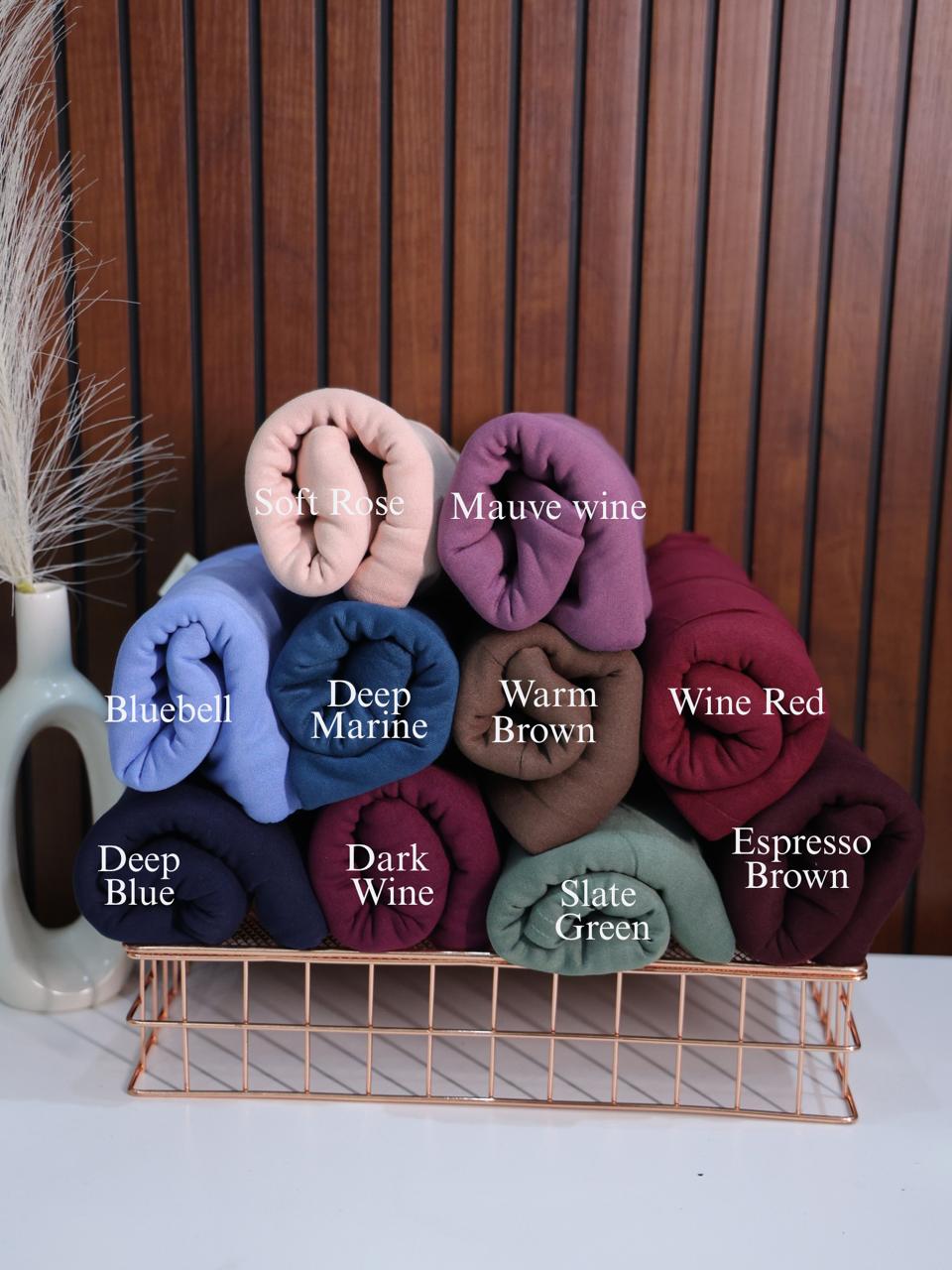 Yusraa Bamboo Jersey Hijabs Winter Edition '25