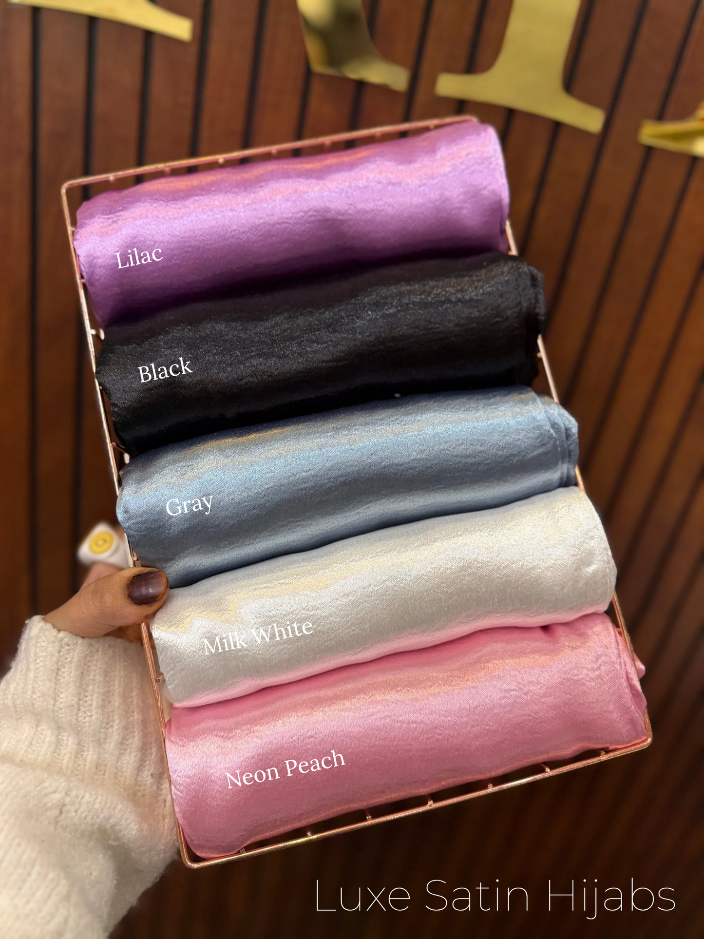 Imported Luxe Satin Hijabs