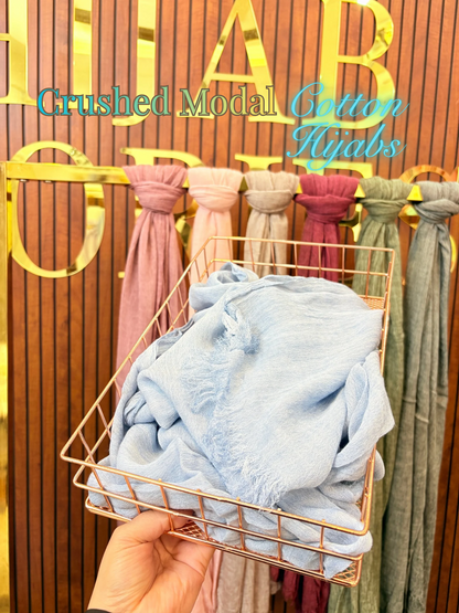 Crushed Modal Cotton Hijabs