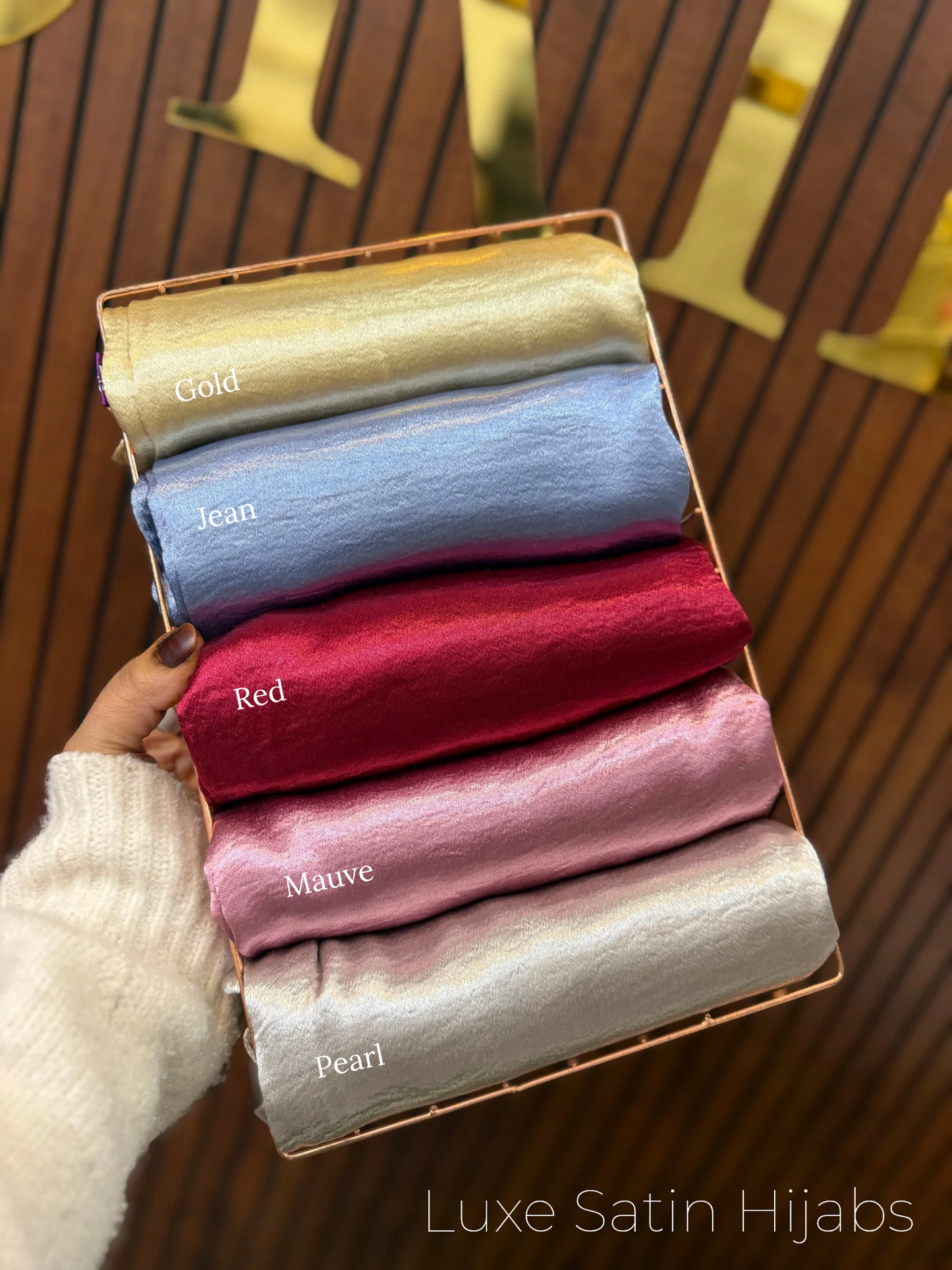 Imported Luxe Satin Hijabs