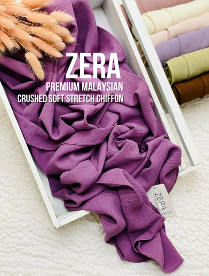 Premium Malaysian Crushed Soft Chiffon Hijabs – dark-purple Chiffon Chiffon Hijabs
