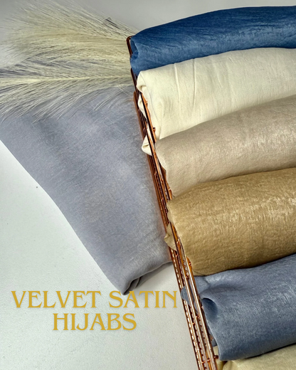 Zera Velvet Satin Hijabs Summer Edition 25