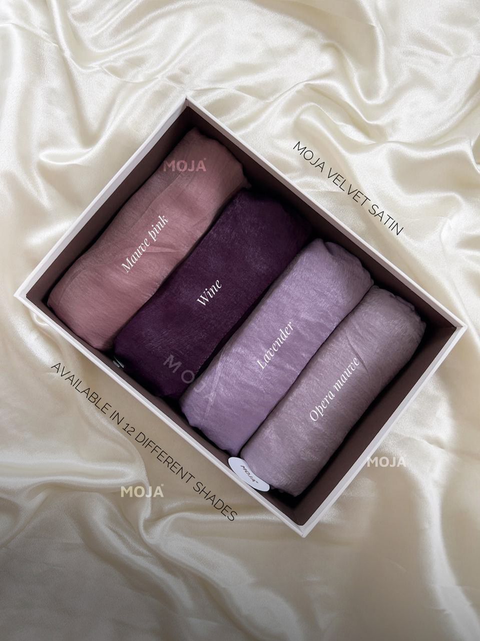 MOJA Velvet Satin Hijabs Ramadan Edition '26