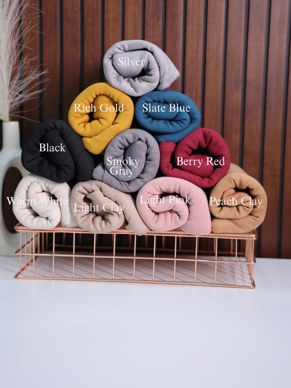 Yusraa Bamboo Jersey Hijabs Winter Edition '25