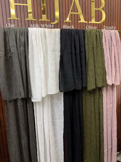 Cotton Crochet Hijabs Winter Edition 25'