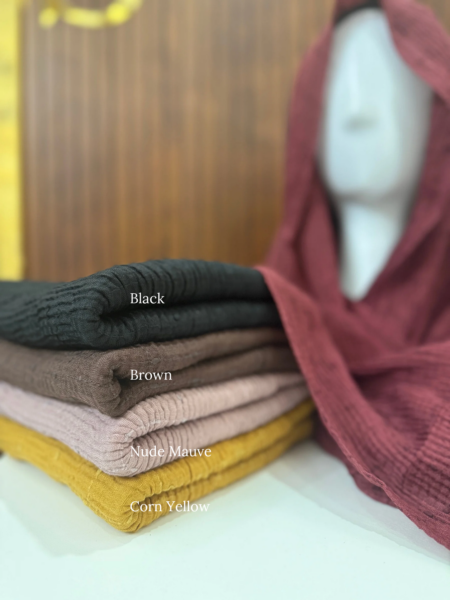 DSC Cotton Textured Hijabs