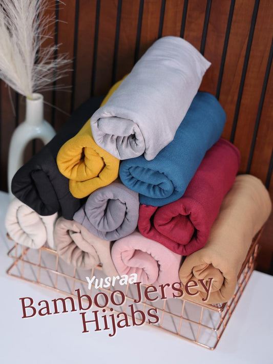Yusraa Bamboo Jersey Hijabs Winter Edition '25