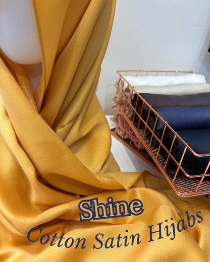 Shine Cotton Satin Hijabs