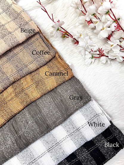 Yusraa Textured Cotton Hijabs