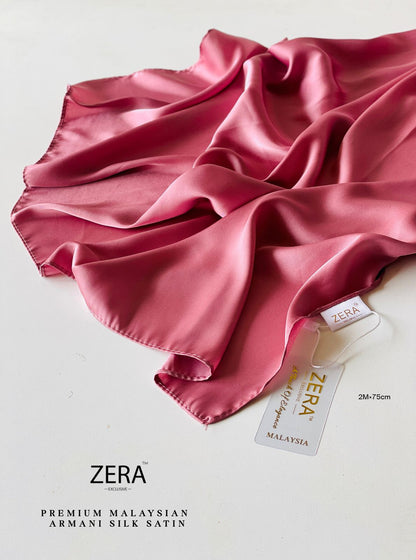 Zera Malaysian Armani Silk Satin Hijabs